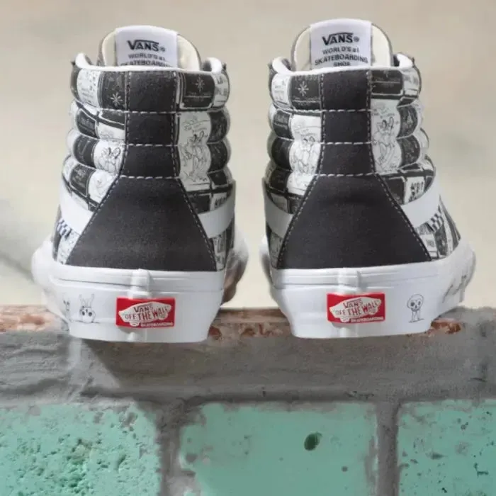 VANS SKATE SK8-HI DANIEL JOHNSTON SHOES