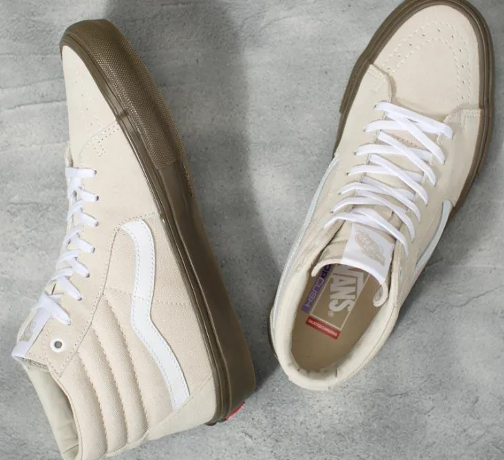 Vans Skate SK8-HI Shoe Oatmeal/Gum