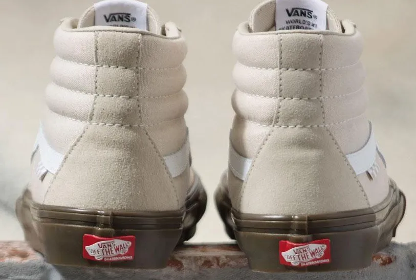 Vans Skate SK8-HI Shoe Oatmeal/Gum