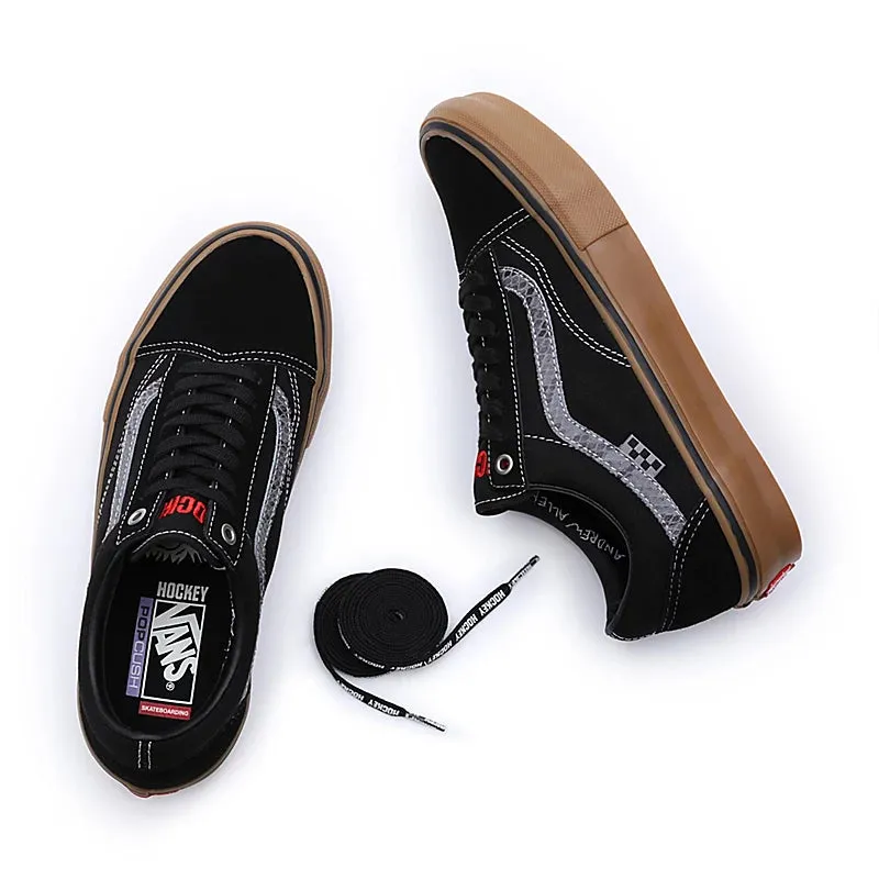 VANS x Hockey Skate Old School Shoe Black/Snake