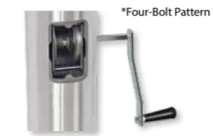 Winches for Use w/ Wire Based Internal Halyard Systems