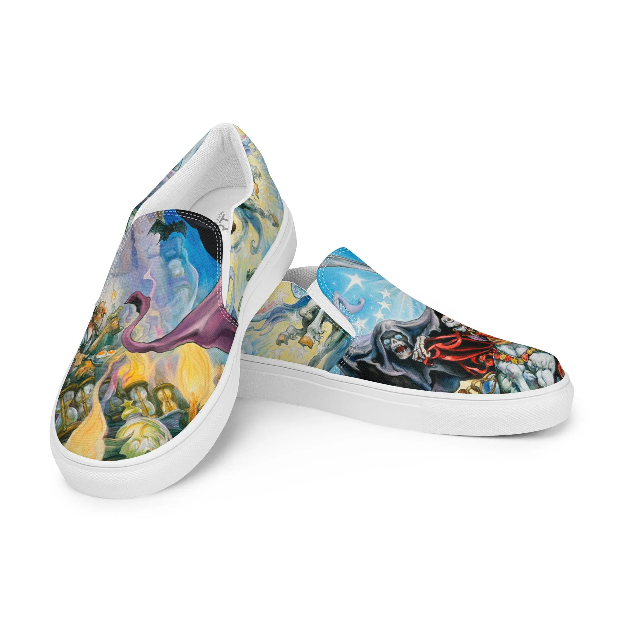 Women’s Mort (plus Albert) slip-on canvas shoes *US SIZES SHOWN! USE CHART!