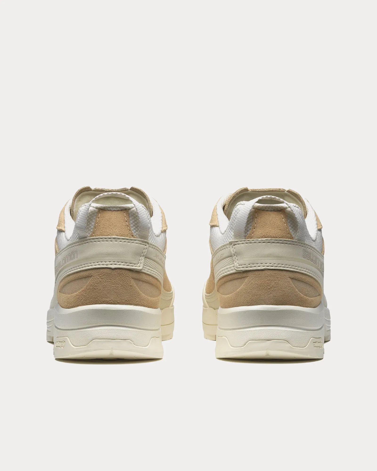 X-Alp Leather Vanilla Ice / Almond Buff / Banana Cream Low Top Sneakers
