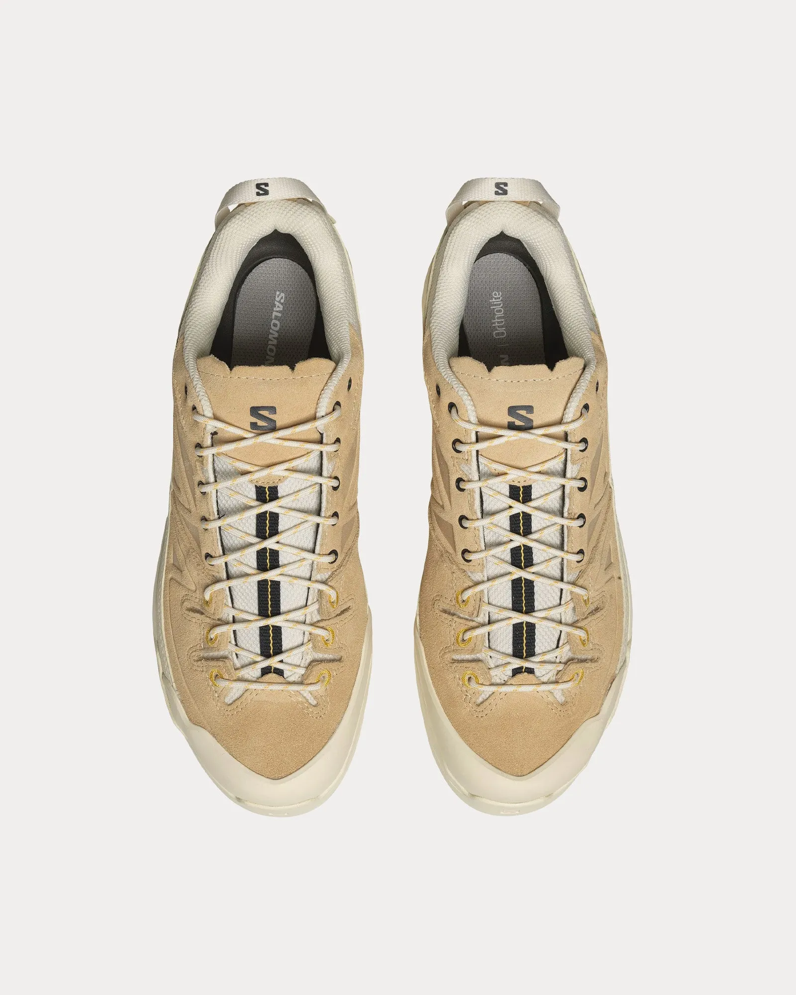 X-Alp Leather Vanilla Ice / Almond Buff / Banana Cream Low Top Sneakers