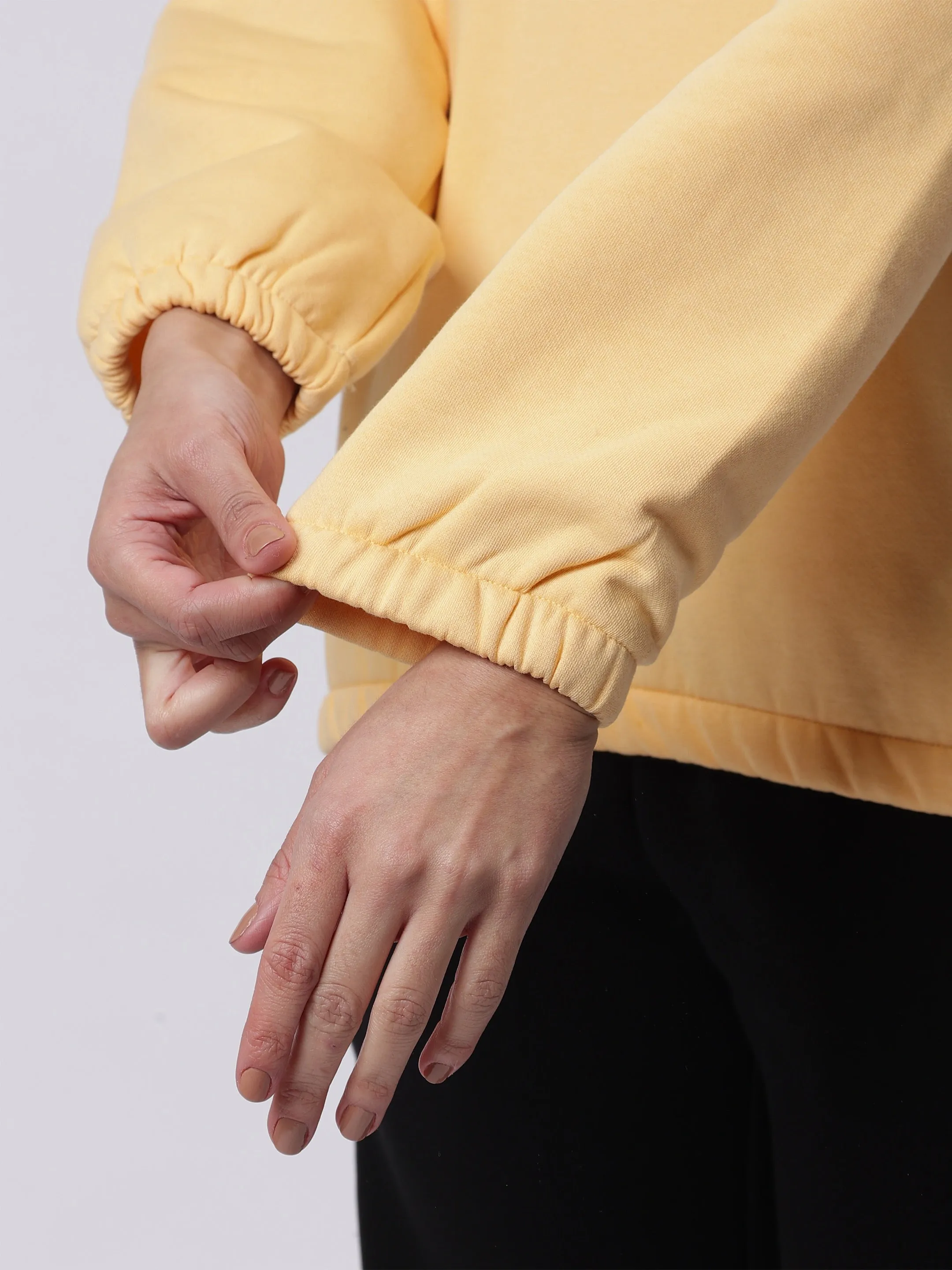 Yellow and Black Button Accent Co-Ord: Everyday Ease