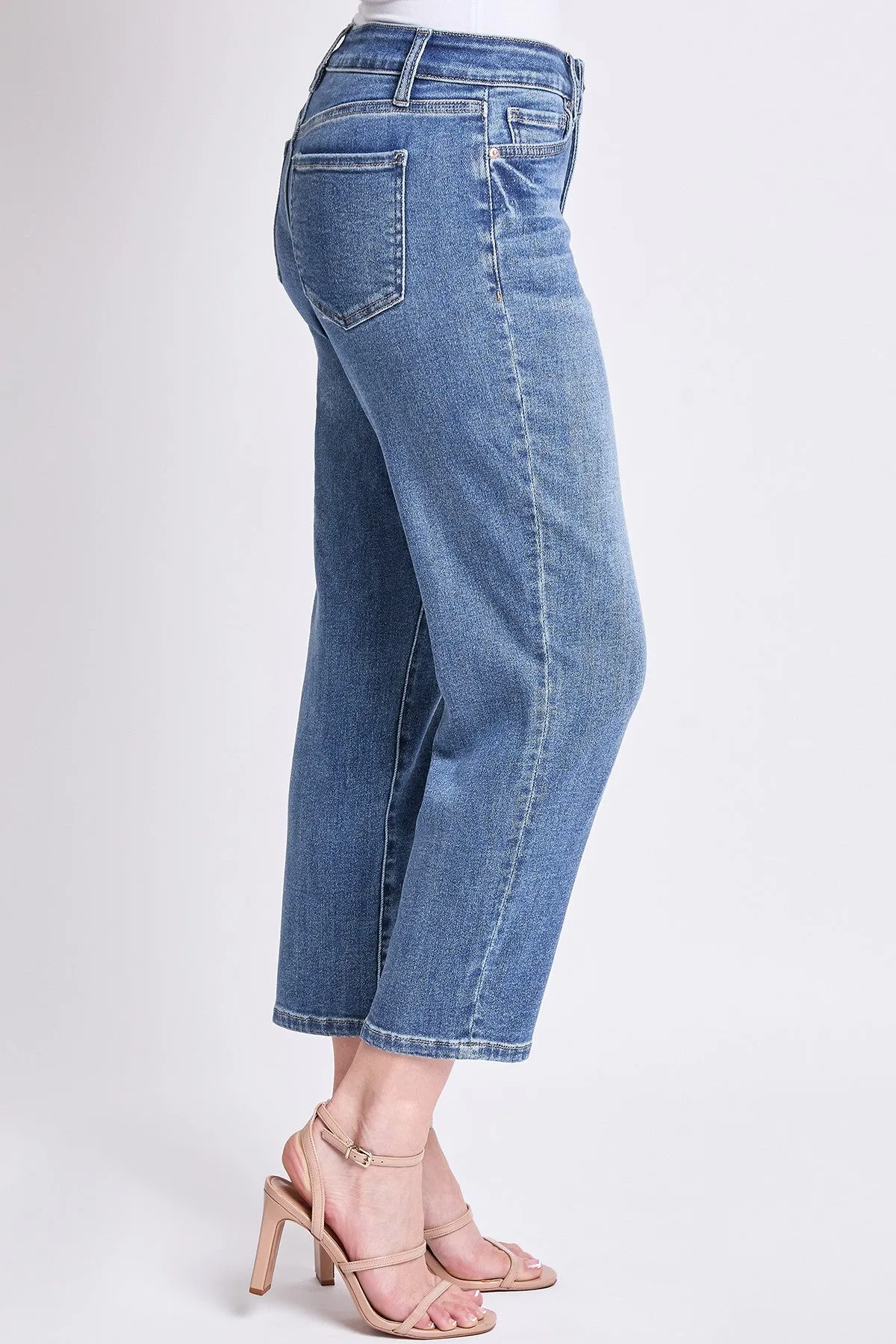 YMI ROYALTY FOR ME CROP SLIM STRAIGHT ANKLE JEAN