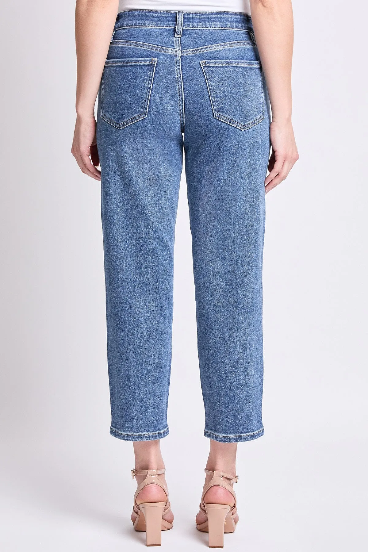 YMI ROYALTY FOR ME CROP SLIM STRAIGHT ANKLE JEAN
