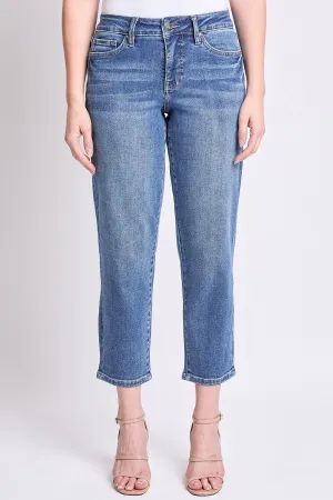 YMI ROYALTY FOR ME CROP SLIM STRAIGHT ANKLE JEAN